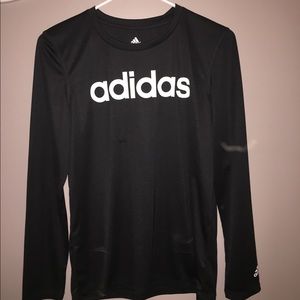 Black adidas shirt
